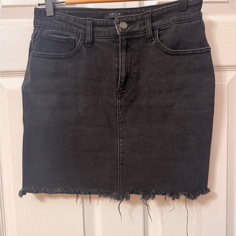 DSTLD black mini skirt
